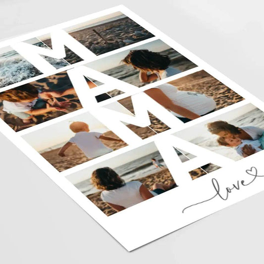 Einzigartiges Geschenk für Mama: Dein personalisiertes Poster voller Liebe - posterfolio.de