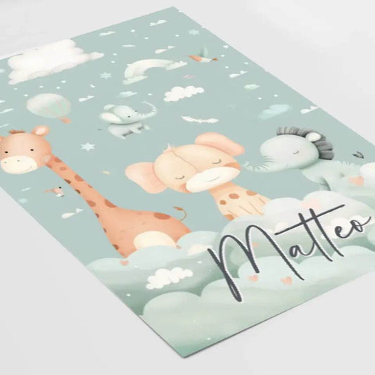 Zauberhaftes Kinderposter: dein personalisiertes Geschenk für kleine Träumer! - posterfolio.de