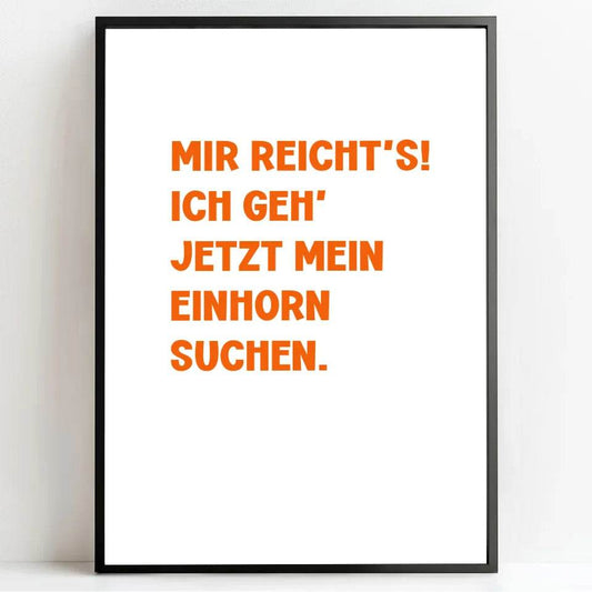 Dein Sprüche-Poster: Humor und Fantasie als personalisiertes Highlight! - posterfolio.de