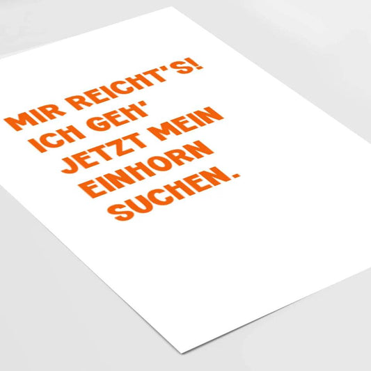 Dein Sprüche-Poster: Humor und Fantasie als personalisiertes Highlight! - posterfolio.de