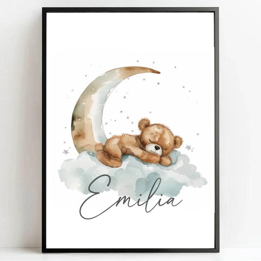Traumhaftes Kinderposter: dein personalisiertes Geschenk für kleine Träumer! - posterfolio.de