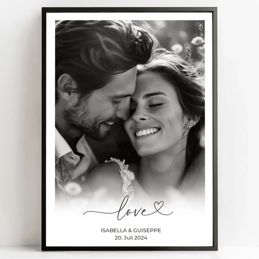 Personalisiertes Poster als individueller Liebesbeweis! - posterfolio.de