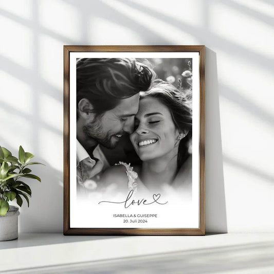Personalisiertes Poster als individueller Liebesbeweis! - posterfolio.de