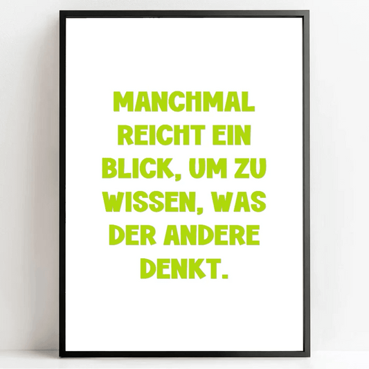 Personalisiertes Poster für unvergessliche Liebesmomente - Einzigartige Geschenkidee für Verliebte! - posterfolio.de