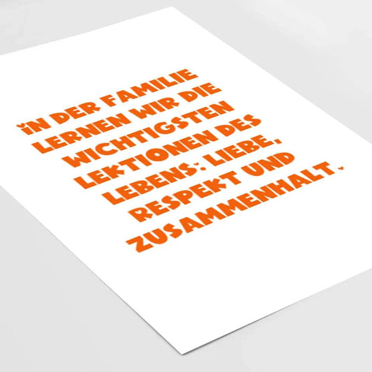 Einzigartiges Familienposter gestalten: Deine persönliche Erinnerung für immer! - posterfolio.de