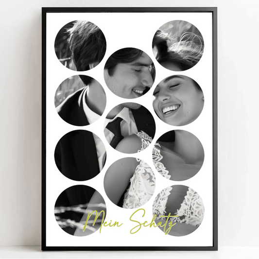 Schenke Liebe, schenke Individualität - Personalisiertes Hochzeitsposter als unvergessliches Geschenk - posterfolio.de