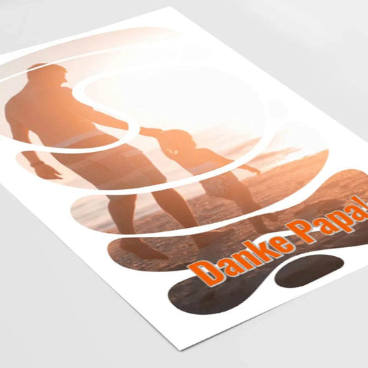 Einzigartiges Geschenk für Papa: Personalisiertes Poster mit individueller Note! - posterfolio.de
