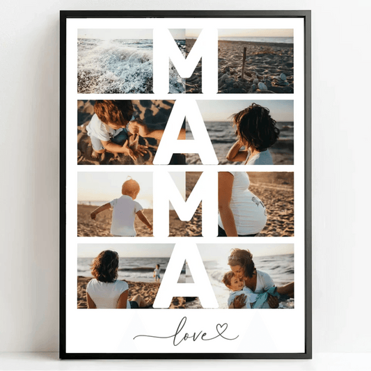 Einzigartiges Geschenk für Mama: Dein personalisiertes Poster voller Liebe - posterfolio.de