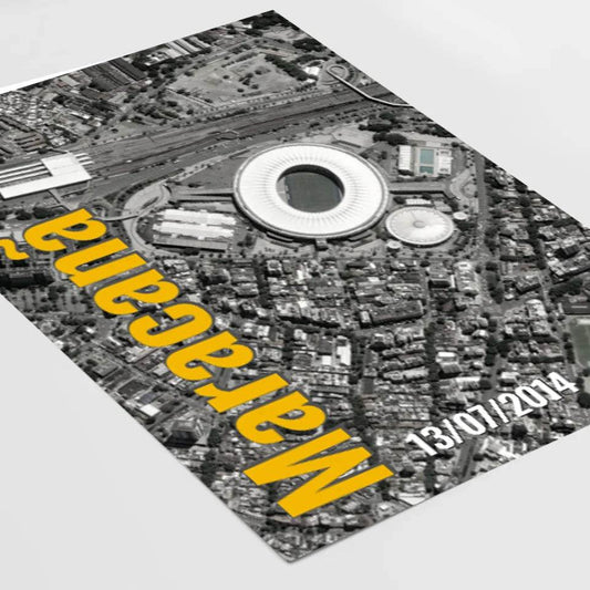 Dein personalisiertes Poster der Fußballstadien - Gestalte jetzt dein individuelles Stadion-Poster im Style “Maracanã” - posterfolio.de