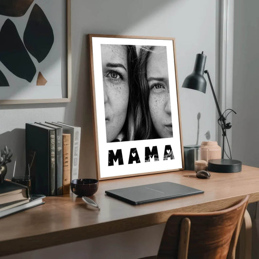 Ein Bild mit Mama – Personalisiertes Poster als einzigartiges Geschenk - posterfolio.de