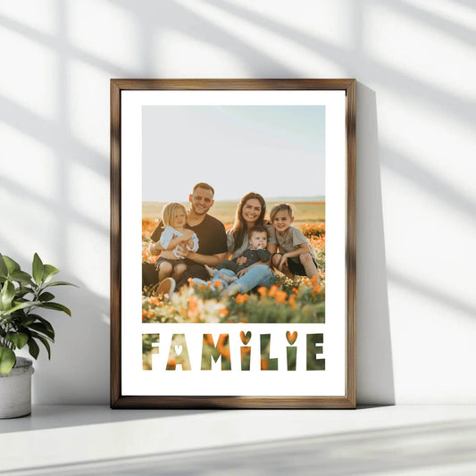 Unvergessliche Familienmomente – Personalisiertes Poster als Geschenkidee - posterfolio.de