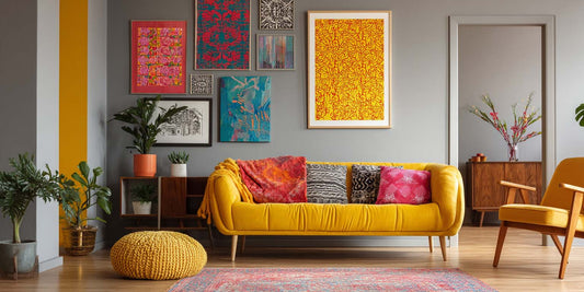 Maximalismus mit maximalistischer Wandkunst