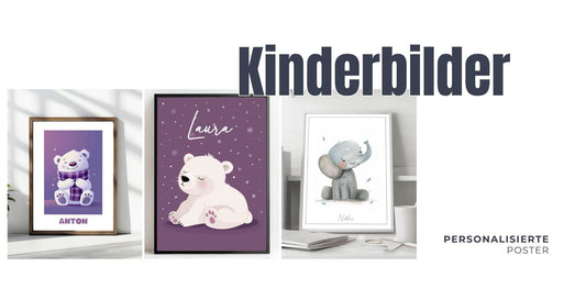 Personalisierte Kinderbilder - posterfolio.de