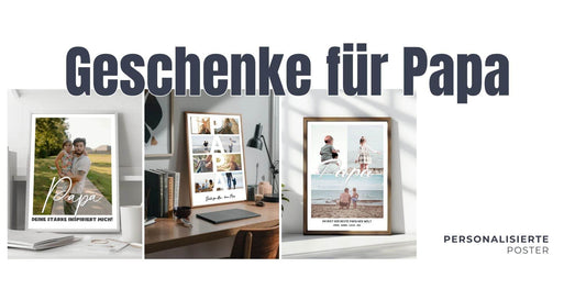 Personalisierte Geschenke für den besten Papa - posterfolio.de