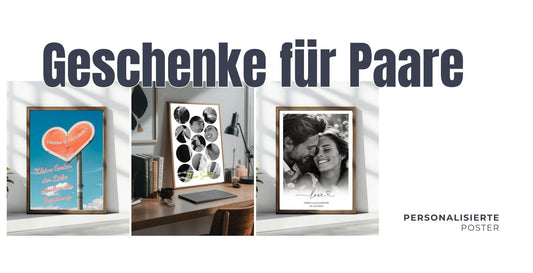 Personalisierte Geschenke für Paare - posterfolio.de