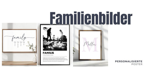Personalisierte Geschenke: Familienbilder - posterfolio.de