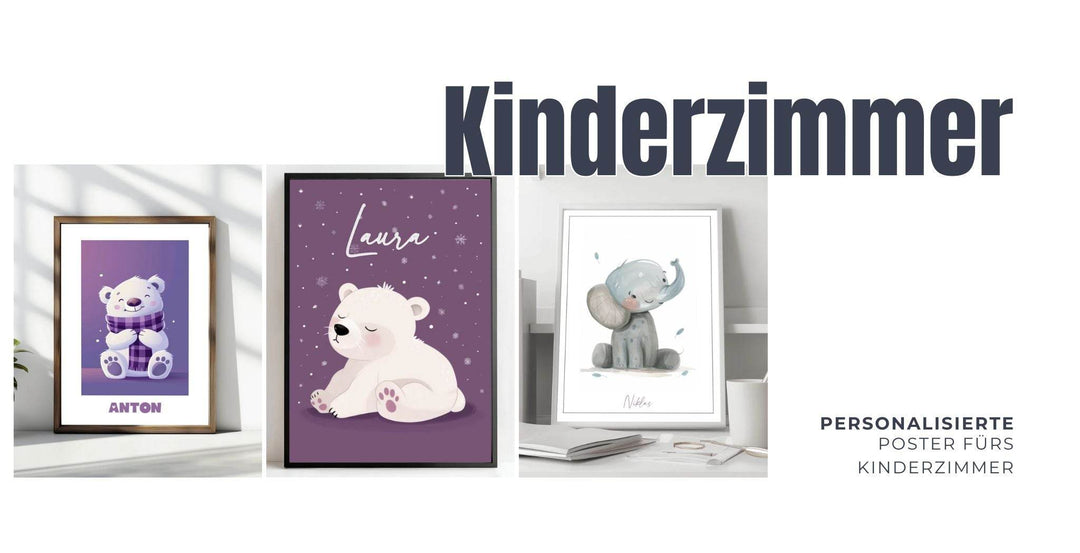 Poster Kinderzimmer: Kreative Bilder und personalisierte Poster fürs Kinderzimmer - posterfolio.de