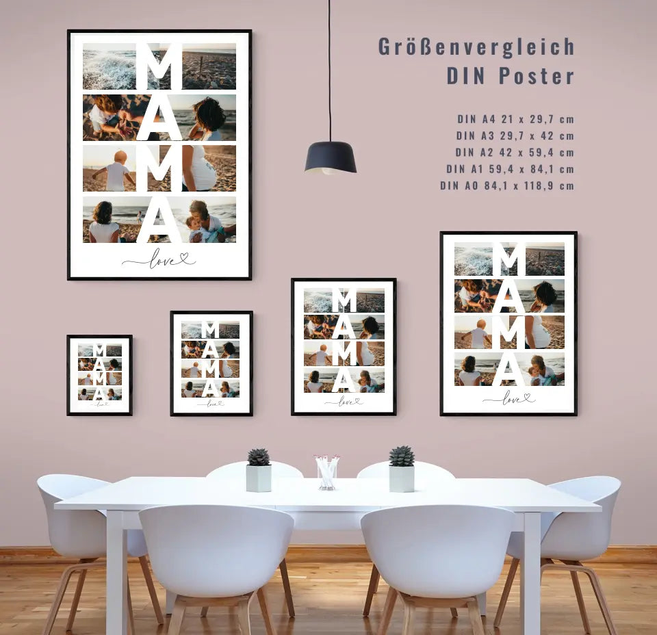 Einzigartiges Geschenk für Mama: Dein personalisiertes Poster voller Liebe