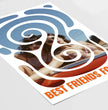 Best Friends Forever: Personalisiertes Poster als perfektes Geschenk für deine beste Freundin!