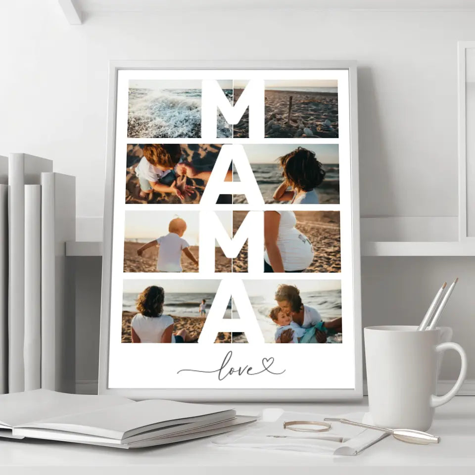 Einzigartiges Geschenk für Mama: Dein personalisiertes Poster voller Liebe