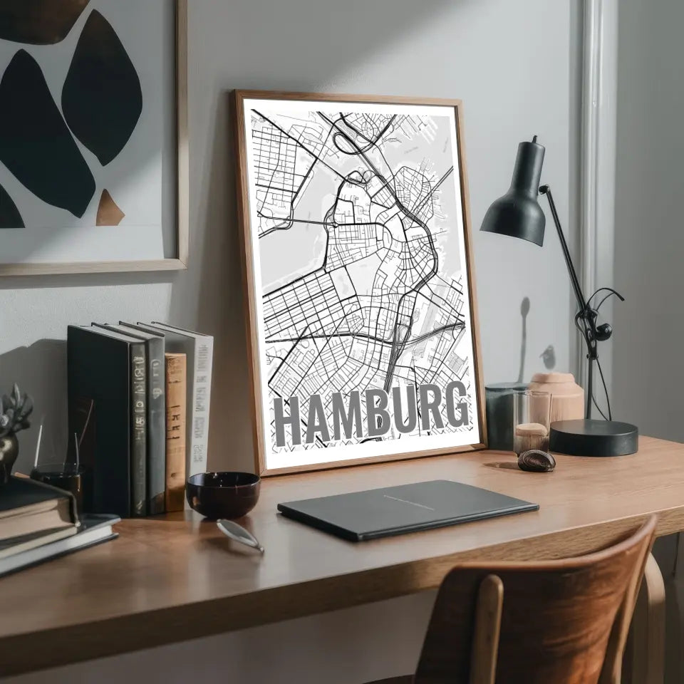 Einzigartiges Geschenk: Personalisiertes Landkartenposter mit individuellem Ortsnamen gestalten!