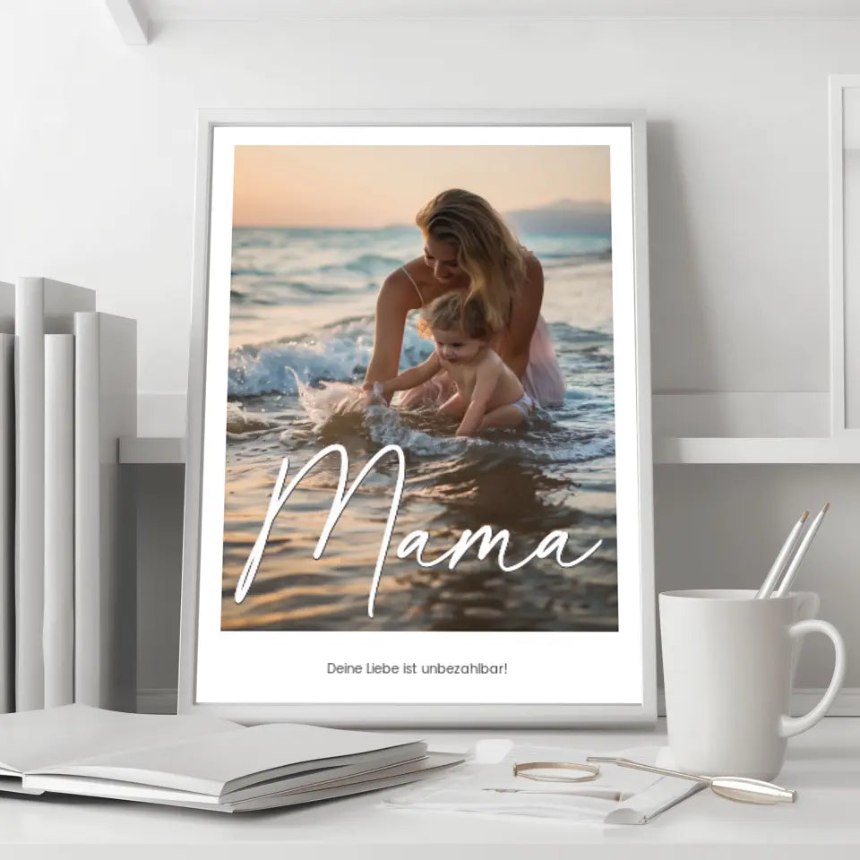 Überrasche die Beste Mama mit einem Personalisierten Poster - Ein Unvergessliches Geschenk voller Emotionen!