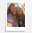 Unvergessliche Freundschaft: Personalisiertes Poster für deine beste Freundin! - posterfolio.de