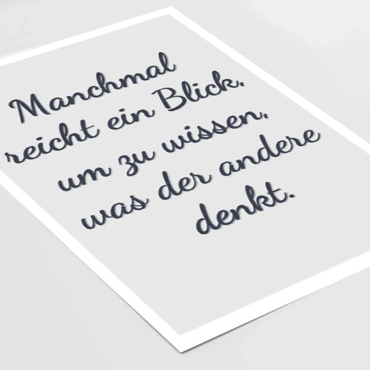 Personalisiertes Poster für unvergessliche Liebesmomente - Einzigartige Geschenkidee für Verliebte!