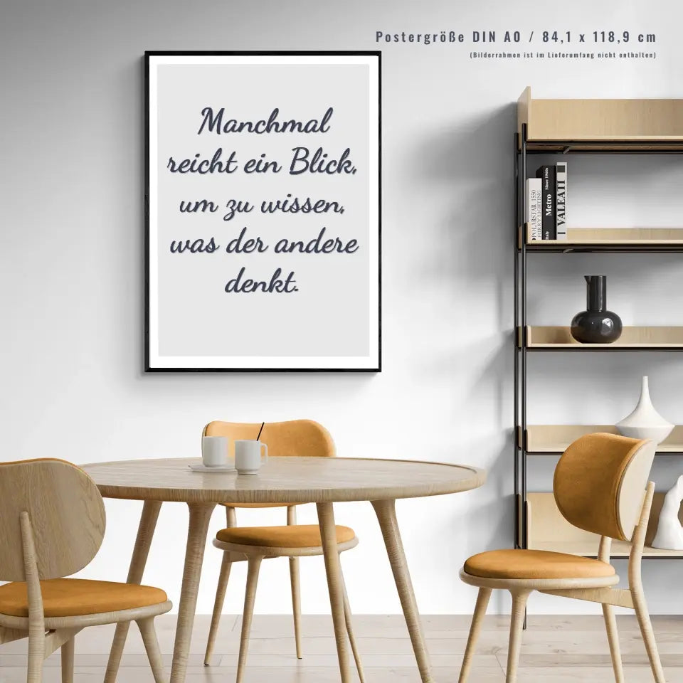 Personalisiertes Poster für unvergessliche Liebesmomente - Einzigartige Geschenkidee für Verliebte!