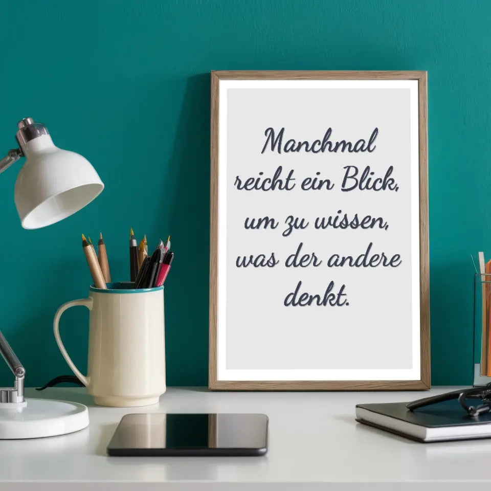 Personalisiertes Poster für unvergessliche Liebesmomente - Einzigartige Geschenkidee für Verliebte!