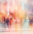 Panoramabild - Wandbild voller urbaner Dynamik! - posterfolio.de