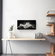 Kraftvolle Panoramabilder kaufen: Stürmische Meereswellen in Schwarzweiß - posterfolio.de