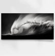 Erlebe die Faszination der Natur - Panoramabild einer mächtigen Meereswelle! - posterfolio.de