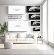 Erlebe die Faszination der Natur - Panoramabild einer mächtigen Meereswelle! - posterfolio.de