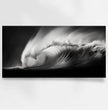 Erlebe die Faszination der Natur - Panoramabild einer mächtigen Meereswelle! - posterfolio.de