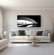 Futuristisches Architekturpanorama - Gestalte deinen Raum neu mit unseren Panoramabildern! - posterfolio.de