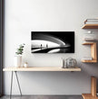 Futuristisches Architekturpanorama - Gestalte deinen Raum neu mit unseren Panoramabildern! - posterfolio.de