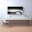 Erlebe die zeitlose Eleganz eines modernen Architekturmeisterwerks mit unserem exklusiven Panoramabild - posterfolio.de