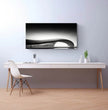 Erlebe die zeitlose Eleganz eines modernen Architekturmeisterwerks mit unserem exklusiven Panoramabild - posterfolio.de