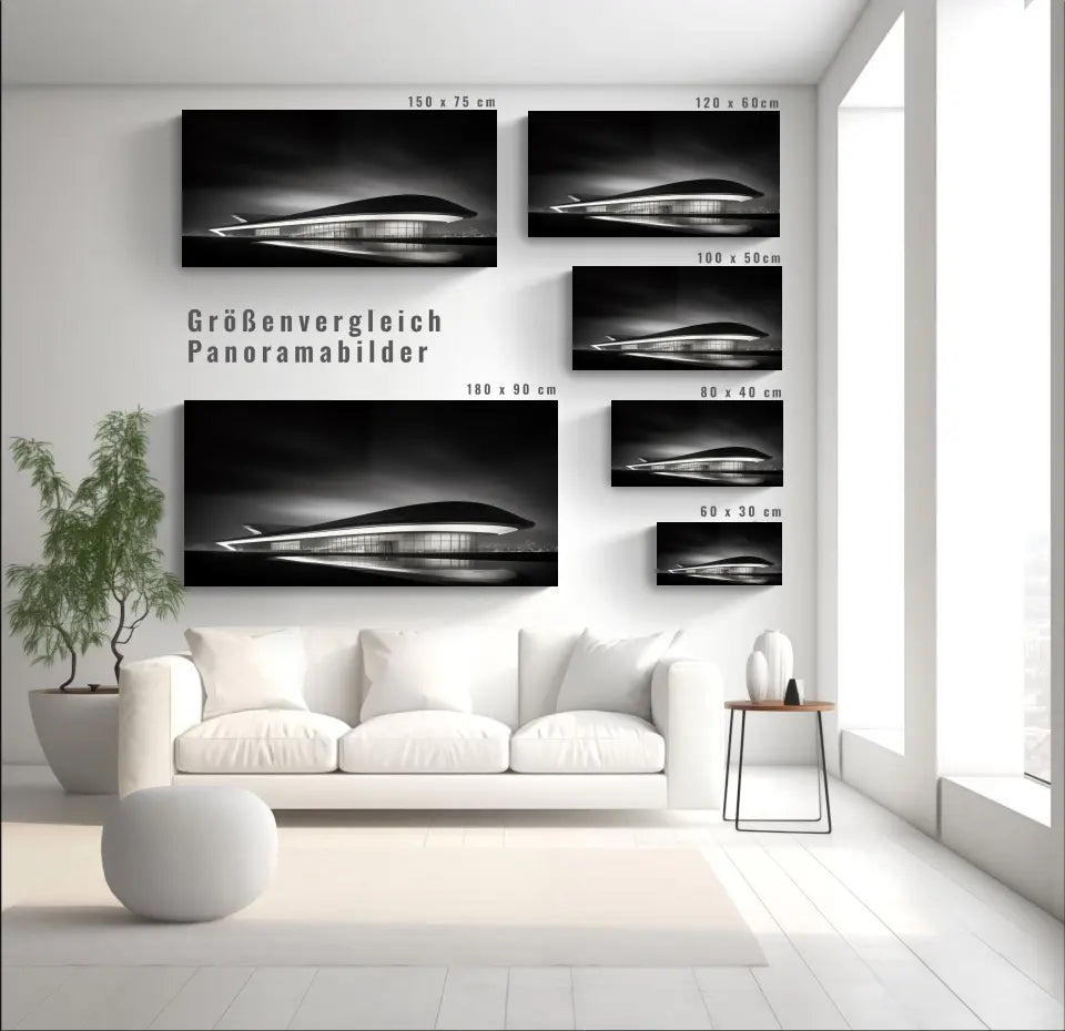 Dein futuristisches Highlight für die Wand: Moderne Panoramabilder kaufen