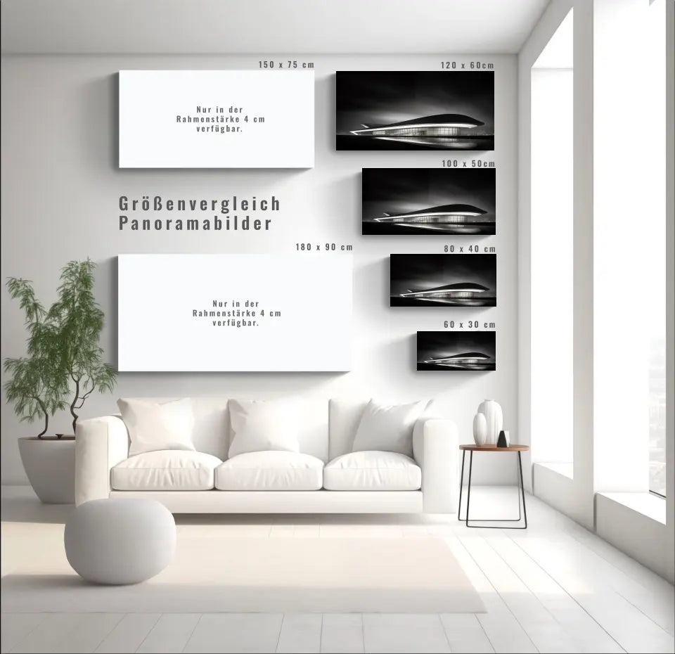 Dein futuristisches Highlight für die Wand: Moderne Panoramabilder kaufen