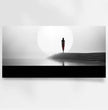 Eleganz der Ruhe: Minimalistische Panorama Wandbilder für Dein Zuhause - posterfolio.de
