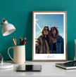 Unvergessliche Freundschaft: Personalisiertes Poster für deine beste Freundin! - posterfolio.de