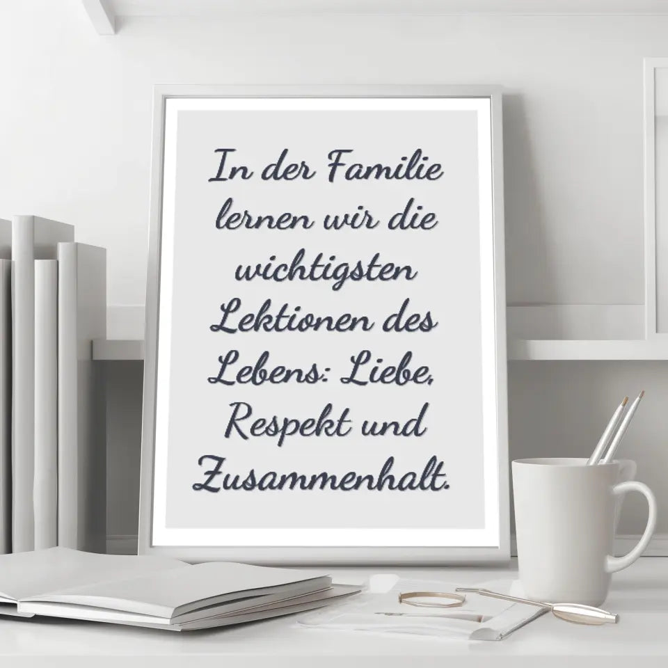 Einzigartiges Familienposter gestalten: Deine persönliche Erinnerung für immer!