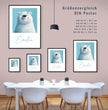 Glücklicher Eisbär: Dein personalisiertes Poster für pure Freude! - posterfolio.de