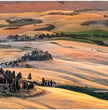 Goldenes Toskana Landschaftsbild Wandbild: Dein Stück Italien für Zuhause! - posterfolio.de