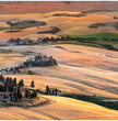 Goldenes Toskana Landschaftsbild Wandbild: Dein Stück Italien für Zuhause!