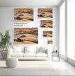 Goldenes Toskana Landschaftsbild Wandbild: Dein Stück Italien für Zuhause! - posterfolio.de