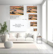 Goldenes Toskana Landschaftsbild Wandbild: Dein Stück Italien für Zuhause! - posterfolio.de
