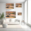 Goldenes Toskana Landschaftsbild Wandbild: Dein Stück Italien für Zuhause! - posterfolio.de